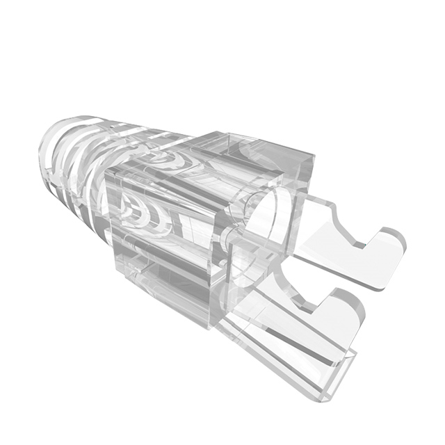 New PC Transparent RJ45 Modular Plug Boot