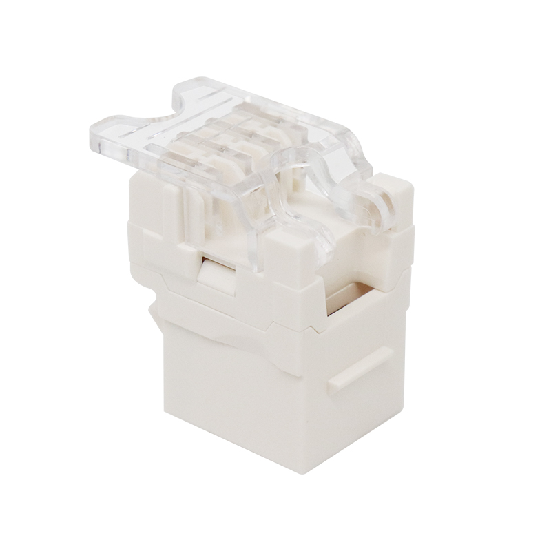 CAT3 RJ11 6P4C 180 Degree UTP Toolless Keystone Jack