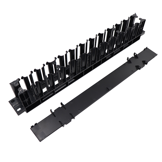 19''1u 12 Port Cable Management Plastic