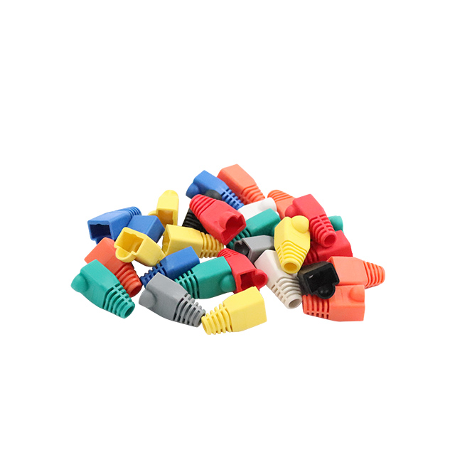 Colorful Soft Plastic RJ45 Modular Plug Boot for CAT5e CAT6