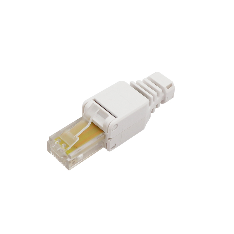 CAT5e Unshielded Toolless RJ45 Field Termination Plug