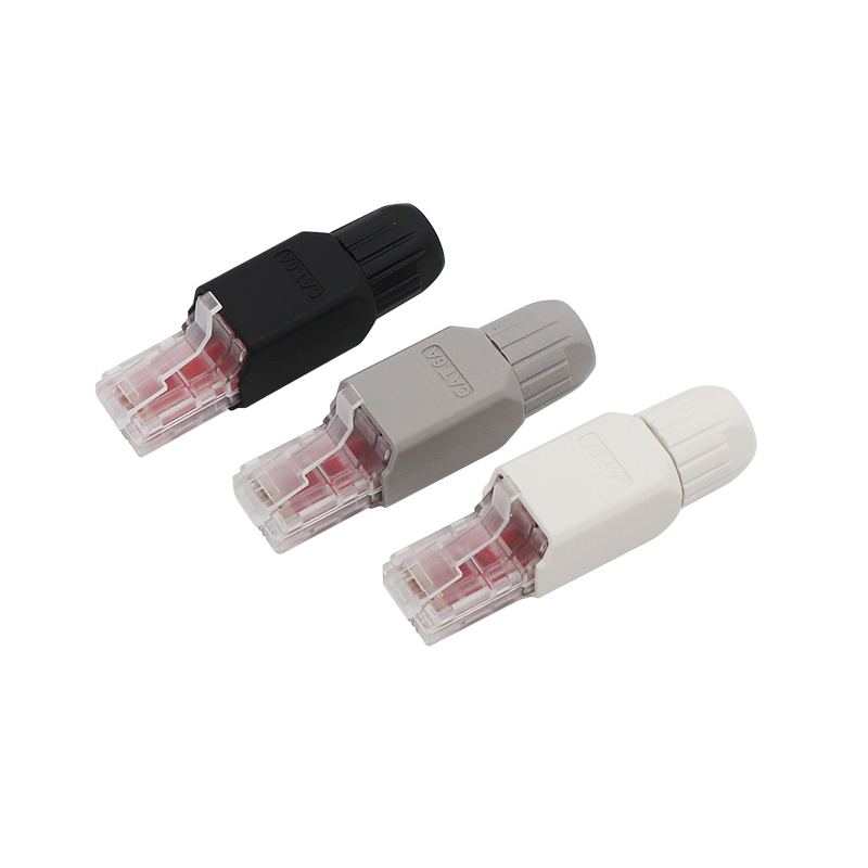 CAT6A UTP Toolless RJ45 Field Termination Plug