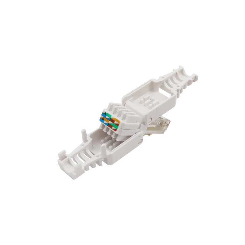 CAT5e Unshielded Toolless RJ45 Field Termination Plug