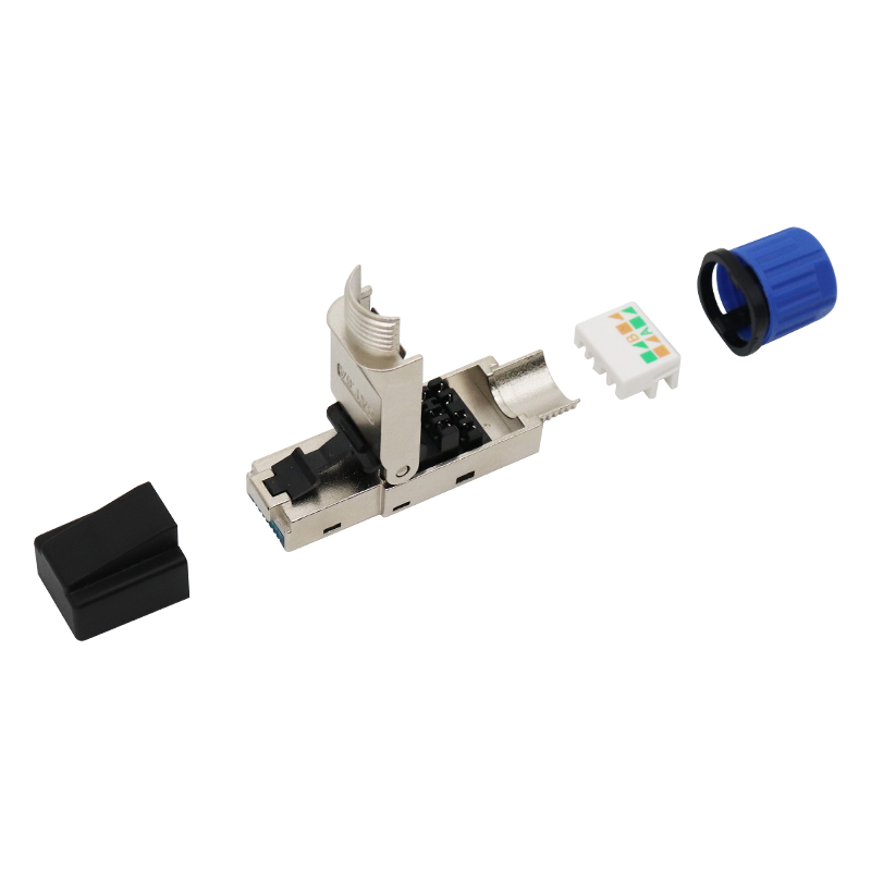 CAT6 FTP Toolless RJ45 Field Termination Plug