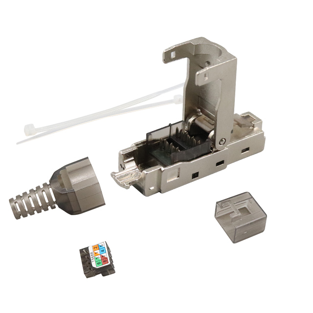 CAT7 FTP Toolless RJ45 Field Termination plug