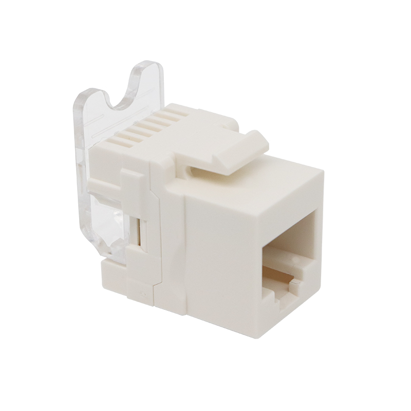 CAT3 RJ11 6P4C 180 Degree UTP Toolless Keystone Jack