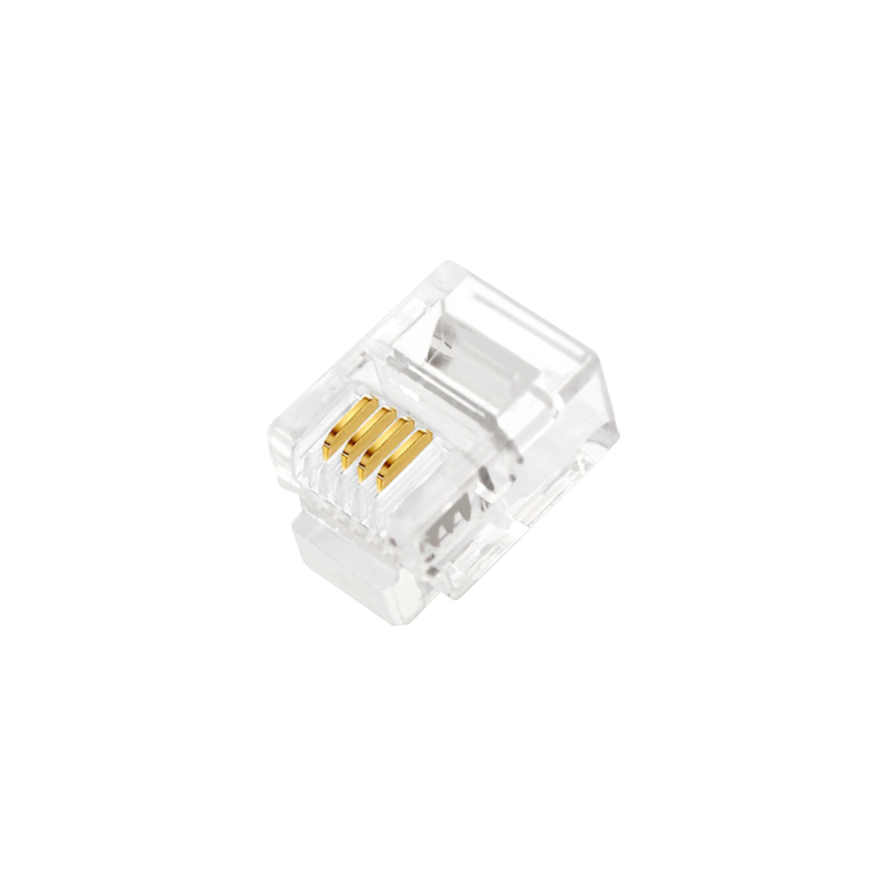 Unshielded CAT3 6P4C RJ11 Modular Plug