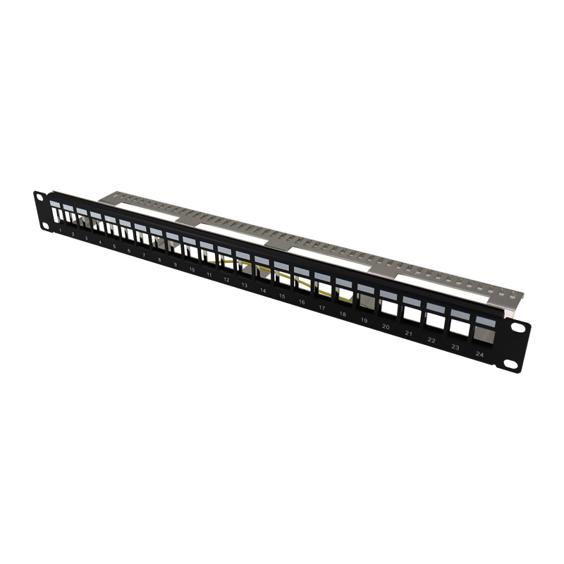 19''1U 24 Port STP Blank Patch Panel