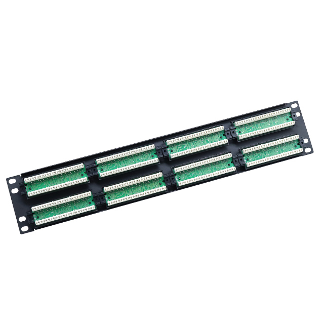 19''2U 48 Port CAT5e UTP Punch Down Patch Panel