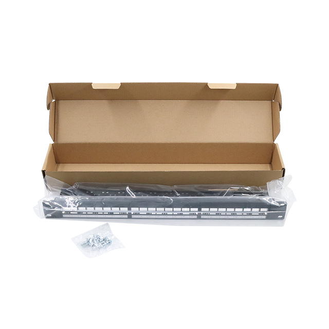 19''1U 24 Port UTP Blank Patch Panel 3×8