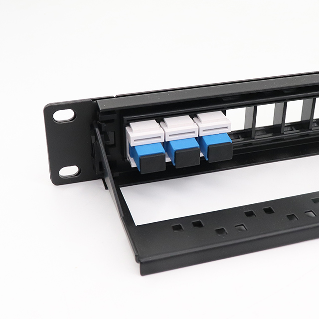 SC UPC Single Mode Simplex Fiber Optic Adaptor without Flange