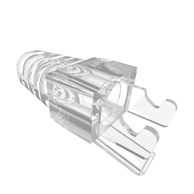 What are the main functions of New PC Transparent RJ45 Modular Plug Boot?